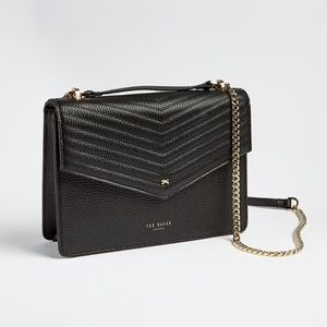 Ted Baker KALILA Medium leather envelope cross body bag